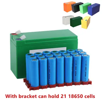 Для батареек 18650 Powerwall DIY 12V 3 серии, 7 параллельных литиевых батареек, чехол и держатель, специальная пластиковая коробка