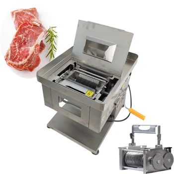Настольная Мясорубка для нарезки свежего мяса, шинковки кубиками Со съемным лезвием, Электрическая машина для резки мяса